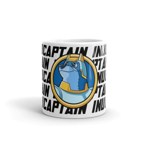 Captain Inu mug front | Captain Inu merchandise