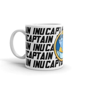 Captain Inu mug 2 | Captain Inu merchandise